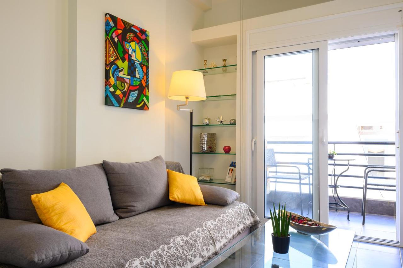 Luxury Studio Apartment In The City Center Agios Nikolaos Esterno foto